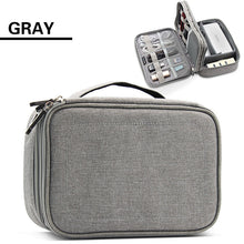 Load image into Gallery viewer, Portable Electronic Accessories Storage Travel Bag