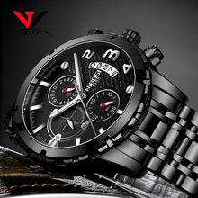Load image into Gallery viewer, NIBOSI Sport/Military Watches For Men Watch Top Brand Luxury Chronograph Analog Watch Outdoor Waterproof Army Male Clock Relogio